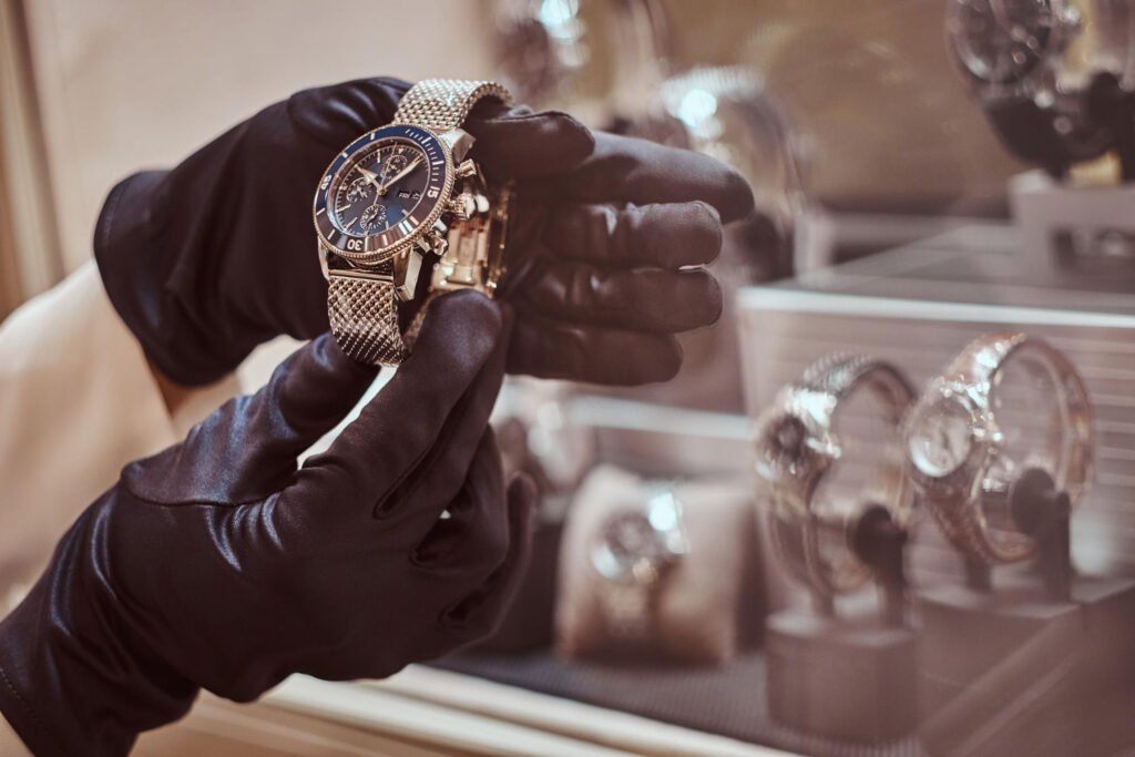 Montre japonaise haut de gamme avec mouvement de précision
