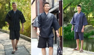 Jinbei japonais léger et confortable pour l'été
